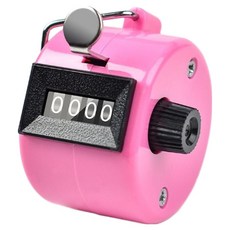 셀리빙 수동 카운터 계수기, 1개, 핑크