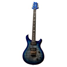 PRS SE 2025 Custom 24 Floyd LTD 기타 세트, Charcoal Blue Burst, 1세트, CF4FXEXN1C1