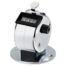 셀리빙 스탠드형 수동 카운터 계수기, A타입 실버, 1개