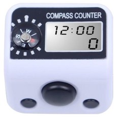 셀리빙 손가락 전자 수동계수기, 화이트, 1개