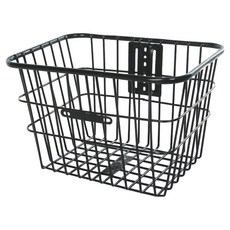 Happy Mine安裝簡便堅固固定良好的自行車金屬籃 38*26*24cm