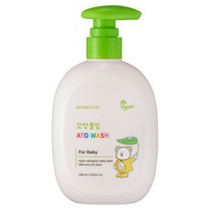 小草葉 DooriCos Ato 嬰兒沐浴乳, 1個, 400ml