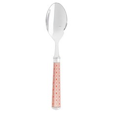 Ercuis Ercuis Art Deco Allequin 深灰湯匙 19 x 3 cm, 粉橘色, 1個