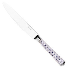 Ercuis Ercuis Art Deco Allequin 餐刀 24.4 x 2 cm, 海軍藍, 1個