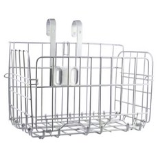 Happy Mine安裝簡便堅固固定良好的金屬自行車籃 34*20*22cm