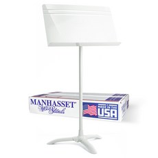 MANHASSET 亮光譜架, 白色((4801-WHI), 1個