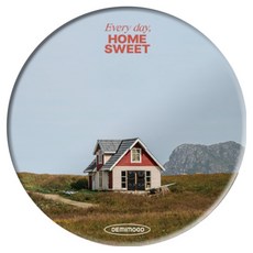 데미무드 티타임 포토 레시피 아크릴 컵받침, 홈스윗, 1개