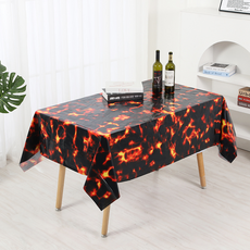 그린테일 홈파티 할로윈 일회용 식탁보 마그마, 1개, 2개입