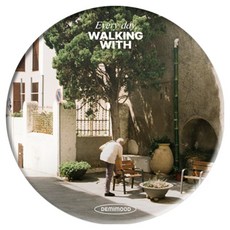 데미무드 티타임 포토 레시피 아크릴 컵받침, 코지, 1개