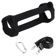 Dino JBL flip7 喇叭矽膠保護套組 17 x 8 x 8 cm, 黑色, 1套, 單一商品