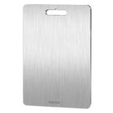 Lumiela 304不鏽鋼防水衛生砧板, 銀色, 1個