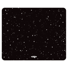 DEMIMOOD Fuse 長方形滑鼠墊, 銀河, 1個