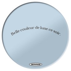 데미무드 티타임 패턴 레시피 아크릴 티 코스터 컵받침, 문 라이트, 1개