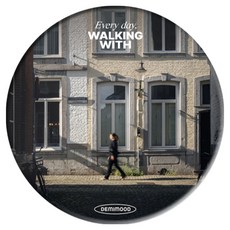 데미무드 티타임 포토 레시피 아크릴 컵받침, 워킹, 1개