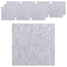 DIY自行施工隔音材料, 灰色, 12個