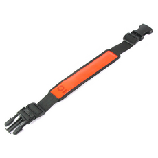 Taminayo 夜間騎行LED安全臂帶, 橘紅色, 1個