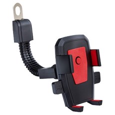 KODACHIEF 自然款自行車手機方形後視鏡支架 8 x 4.8 cm, 紅色, 1個