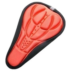 Wellpick 運動舒適臀部自行車坐墊套, 紅色2, 1個