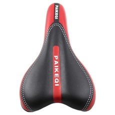 웰픽 스포츠 산악자전거용 두툼한 안장 패드, 붉은색, 1개