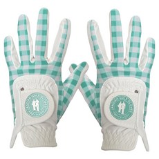 JANDIRO 青少年用萊卡纖維高爾夫手套 雙手組, 白色, 1組