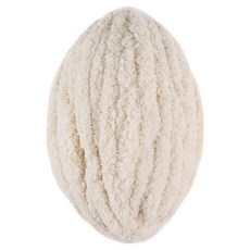 청키 수면사 뜨개실, 3 아이보리, 1개