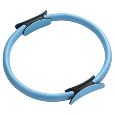 흰둥이네 슬리밍 다리 운동 필라테스 요가링, 블루, 1개