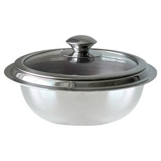 CLADIN 威尼斯 通體三層 IH 不鏽鋼釜鍋, 銀色, 1個, 20cm