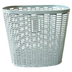 Happy Mine 易於安裝 簡潔堅固的自行車籃 35 x 24 x 25 cm, 薄荷綠, 1個