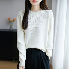 POPLARNC 女款 Kosyureua 圓領針織衫 P25WKN091933