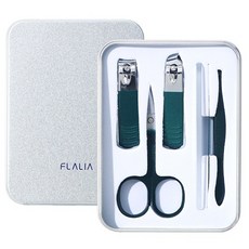 FLALIA 鐵盒指甲護理6件組 FNS-010, 混合顏色, 1套