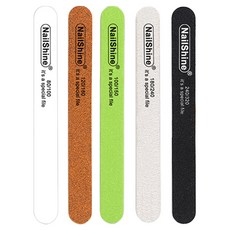 OON 폴리싱 우드 파일 5종 세트, 1세트