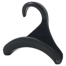 Soso House 加厚手提包掛架 帽子圍巾領帶多功能衣櫃收納掛架, 黑色, 10個