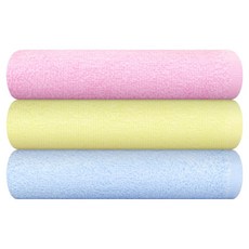 송월타월 업소용 가벼운 다용도 세면타올 34 76g 20수 면사, 3개, 랜덤발송