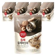 비비고 들깨버섯죽, 420g, 21개