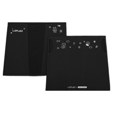 LEFLEX Ryan & Chunshik 無縫防紫外線口罩, 黑色, 1個