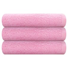 송월타월 업소용 미용 가벼운 다용도 세면타올 34, 3개, 분홍
