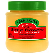 Tres Flowers Tre Flores Brillantin 固體髮油髮蠟, 1個, 99g