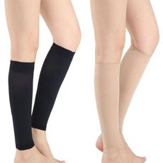 조이멀티 슬림밸런스 압박 밴드 스타킹 스킨 2p + 블랙 2p 세트, 1세트, 종아리/무릎형