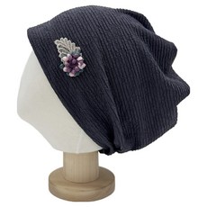 Bareunliving Sodam 廚房頭巾帽 DK-06, 灰色, 1個