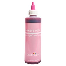 셰프마스터 리쿠아젤 수용성 식용색소 베이커스로즈, 298g, 1개