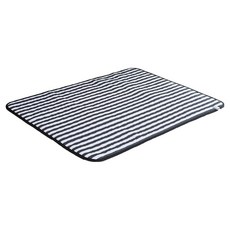 한일의료기매트 프리미엄 EMF 탄소 매트 전기요 HI-401, 스트라이프, 더블(135 x 180 cm)