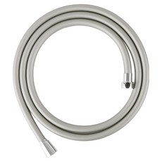 실리콘 튜브형 샤워호스 화이트, 니켈, 1.5m