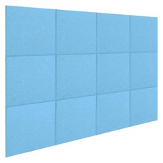 DIY自行施工隔音材料, 藍色, 12個