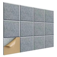 DIY自行施工隔音材料, 淺水泥灰, 12個