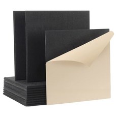 DIY自行施工隔音材料, 黑色, 12個