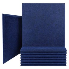 DIY自行施工隔音材料, 深藍色, 12個
