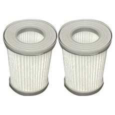 PUREBURG 淨博 替換用集塵HEPA濾網 適用荷蘭公主Princess 339700 手持吸塵器, 2個, 單一型號