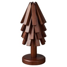 Utjeun 原木樹狀鍋架 + 鍋墊 4件禮品組, 1個, 1