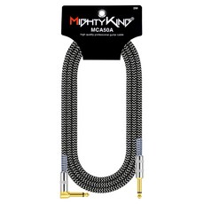 MIGHTY KING Six Shield 彎角型吉他導線 電吉他 貝斯 5.5 吉他插孔 MCA50A, 1個