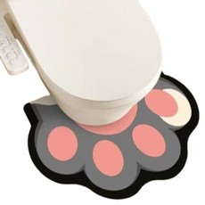 블럭마트 U자형 고양이발 욕실 변기 발매트, type6